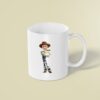Custom Cowgirl Character Face Cutout – Mug Custom Cowgirl Character Face Cutout shown on a mug mockup