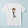 Custom Cowgirl Character Face Cutout – T-shirt Custom Cowgirl Character Face Cutout shown on a T-shirt mockup