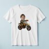 Custom Dirt-Bike Rider Green Long-Sleeve Shirt Face Cutout – T-shirt Custom Dirt-Bike Rider Green Long-Sleeve Shirt Face Cutout shown on a T-shirt mockup