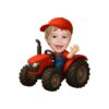 Custom Red-Tractor Driver Face Cutout – Original Custom Red-Tractor Driver Face Cutout design preview