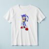 Custom Blue Speed-Character Costume Face Cutout – T-shirt Custom Blue Speed-Character Costume Face Cutout shown on a T-shirt mockup