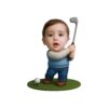Custom Golfer Beside a Ball Face Cutout – Original Custom Golfer Beside a Ball Face Cutout design preview