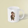 Custom Island Demigod Warrior Face Cutout – Mug Custom Island Demigod Warrior Face Cutout shown on a mug mockup