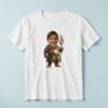 Custom Island Demigod Warrior Face Cutout – T-shirt Custom Island Demigod Warrior Face Cutout shown on a T-shirt mockup
