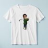 Custom Golfer in Green Jacket Face Cutout – T-shirt Custom Golfer in Green Jacket Face Cutout shown on a T-shirt mockup