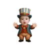 Custom Patriotic Circus Showman Face Cutout – Original Custom Patriotic Circus Showman Face Cutout design preview