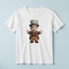 Custom Patriotic Circus Showman Face Cutout – T-shirt Custom Patriotic Circus Showman Face Cutout shown on a T-shirt mockup
