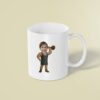 Custom Circus Strongman Face Cutout – Mug Custom Circus Strongman Face Cutout shown on a mug mockup