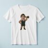 Custom Circus Strongman Face Cutout – T-shirt Custom Circus Strongman Face Cutout shown on a T-shirt mockup