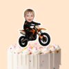 Custom Dirt-Bike Rider Black Riding Suit Face Cutout – Cake Topper Custom Dirt-Bike Rider Black Riding Suit Face Cutout shown on a cake topper mockup