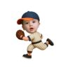 Custom Baseball Fielder Running Face Cutout – Original Custom Baseball Fielder Running Face Cutout design preview