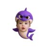 Custom Purple Shark Costume Face Cutout – Original Custom Purple Shark Costume Face Cutout design preview