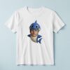 Custom Blue Shark Costume Face Cutout – T-shirt Custom Blue Shark Costume Face Cutout shown on a T-shirt mockup