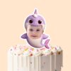 Custom Purple Narwhal-Style Costume Face Cutout – Cake Topper Custom Purple Narwhal-Style Costume Face Cutout shown on a cake topper mockup