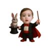 Custom Magician with Rabbit Face Cutout – Original Custom Magician with Rabbit Face Cutout design preview