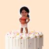 Custom Island Voyager Ankle-Bracelet Style Face Cutout – Cake Topper Custom Island Voyager Ankle-Bracelet Style Face Cutout shown on a cake topper mockup