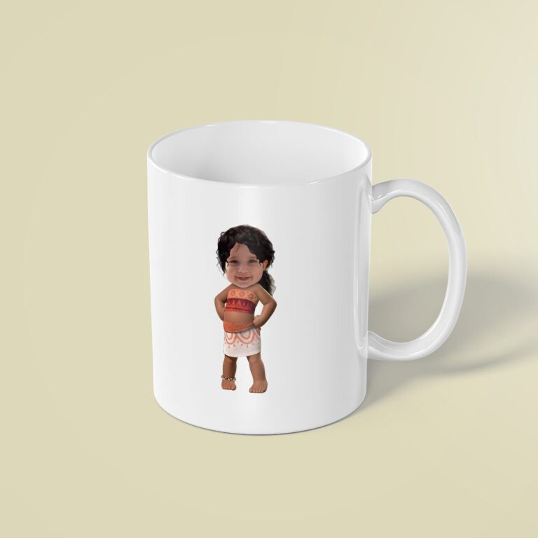 Custom Island Voyager Ankle-Bracelet Style Face Cutout – Mug Custom Island Voyager Ankle-Bracelet Style Face Cutout shown on a mug mockup