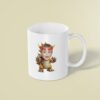 Custom Spiked Turtle-Dragon Costume Face Cutout – Mug Custom Spiked Turtle-Dragon Costume Face Cutout shown on a mug mockup