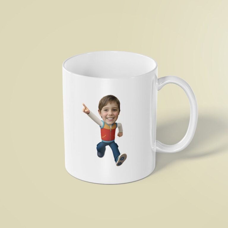 Custom Rescue-Team Leader Character Face Cutout – Mug Custom Rescue-Team Leader Character Face Cutout shown on a mug mockup
