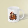 Custom Ladder-Truck Firefighter Face Cutout – Mug Custom Ladder-Truck Firefighter Face Cutout shown on a mug mockup