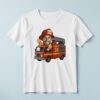 Custom Ladder-Truck Firefighter Face Cutout – T-shirt Custom Ladder-Truck Firefighter Face Cutout shown on a T-shirt mockup