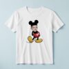 Custom Classic Mouse Character Costume Face Cutout – T-shirt Custom Classic Mouse Character Costume Face Cutout shown on a T-shirt mockup