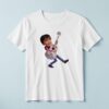 Custom Animated Fiesta Guitarist Face Cutout – T-shirt Custom Animated Fiesta Guitarist Face Cutout shown on a T-shirt mockup