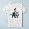 Custom Rider on a Gray Horned Yellow Shirt Face Cutout – T-shirt Custom Rider on a Gray Horned Yellow Shirt Face Cutout shown on a T-shirt mockup