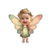 Custom Pastel Woodland Fairy Face Cutout – Original Custom Pastel Woodland Fairy Face Cutout design preview