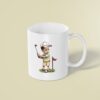 Custom Golfer Beside Flag Face Cutout – Mug Custom Golfer Beside Flag Face Cutout shown on a mug mockup