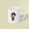 Custom Pirate Captain with Raised Sword Face Cutout – Mug Custom Pirate Captain with Raised Sword Face Cutout shown on a mug mockup