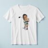 Custom Golfer Swing Green Striped Polo Face Cutout – T-shirt Custom Golfer Swing Green Striped Polo Face Cutout shown on a T-shirt mockup