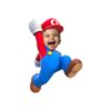 Custom Red-Capped Game Hero Jumping Face Cutout – Original Custom Red-Capped Game Hero Jumping Face Cutout design preview