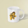 Custom Spiked Turtle-Monster Costume Face Cutout – Mug Custom Spiked Turtle-Monster Costume Face Cutout shown on a mug mockup