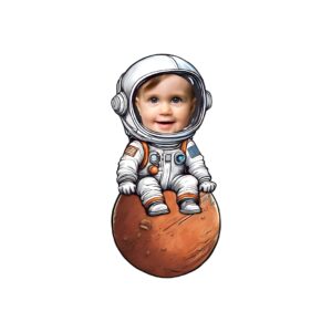 Custom Astronaut Seated on Mars Face Cutout – Original Custom Astronaut Seated on Mars Face Cutout design preview