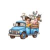 Custom Child Driving a Blue Farm Truck Face Cutout – Original Custom Child Driving a Blue Farm Truck Face Cutout design preview
