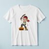 Custom Pirate Guarding Treasure Face Cutout – T-shirt Custom Pirate Guarding Treasure Face Cutout shown on a T-shirt mockup