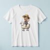 Custom Farmer Riding a Sheep Red Check Shirt Face Cutout – T-shirt Custom Farmer Riding a Sheep Red Check Shirt Face Cutout shown on a T-shirt mockup