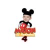 Custom Black Mouse-Costume Birthday Cutout Face Cutout – Original Custom Black Mouse-Costume Birthday Cutout Face Cutout design preview