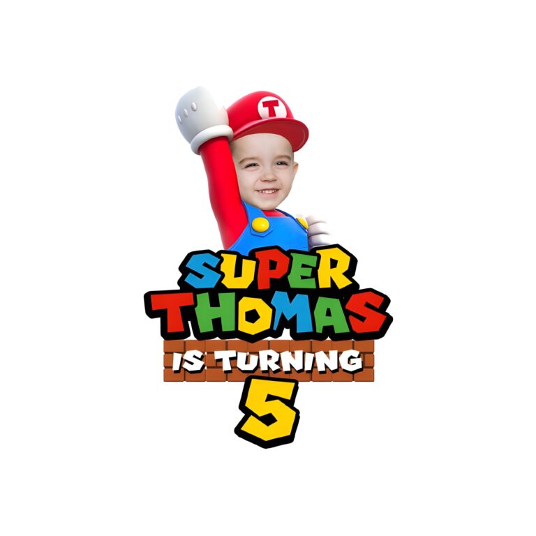 Custom Red Game-Hero Birthday Cutout Face Cutout – Original Custom Red Game-Hero Birthday Cutout Face Cutout design preview