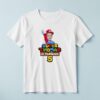 Custom Red Game-Hero Birthday Cutout Face Cutout – T-shirt Custom Red Game-Hero Birthday Cutout Face Cutout shown on a T-shirt mockup