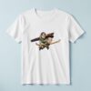 Custom Flying Cowboy and Space-Ranger Duo Face Cutout – T-shirt Custom Flying Cowboy and Space-Ranger Duo Face Cutout shown on a T-shirt mockup