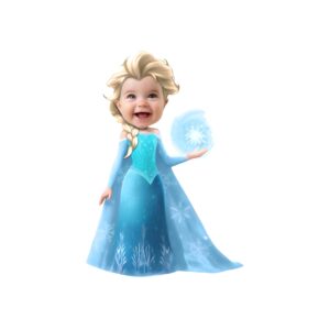 Custom Ice Princess Creating a Snow Glow Face Cutout – Original Custom Ice Princess Creating a Snow Glow Face Cutout design preview