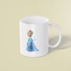 Custom Ice Princess Creating a Snow Glow Face Cutout – Mug Custom Ice Princess Creating a Snow Glow Face Cutout shown on a mug mockup