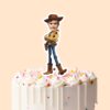 Custom Cowboy Sheriff Standing Confidently Face Cutout – Cake Topper Custom Cowboy Sheriff Standing Confidently Face Cutout shown on a cake topper mockup