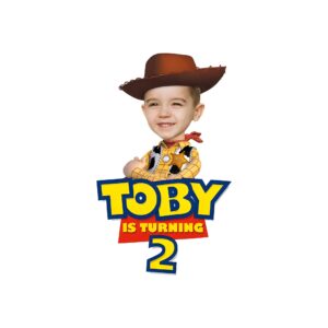 Custom Cowboy Sheriff Birthday Cutout Face Cutout – Original Custom Cowboy Sheriff Birthday Cutout Face Cutout design preview