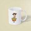 Custom Cowboy Sheriff Birthday Cutout Face Cutout – Mug Custom Cowboy Sheriff Birthday Cutout Face Cutout shown on a mug mockup