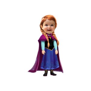 Custom Winter Princess in a Magenta Cape Face Cutout – Original Custom Winter Princess in a Magenta Cape Face Cutout design preview
