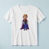 Custom Winter Princess in a Magenta Cape Face Cutout – T-shirt Custom Winter Princess in a Magenta Cape Face Cutout shown on a T-shirt mockup