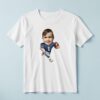 Custom Number 1 American Football Runner Face Cutout – T-shirt Custom Number 1 American Football Runner Face Cutout shown on a T-shirt mockup